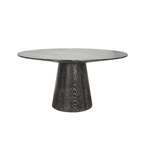 Hamilton Dining Table - Black Cerused Oak