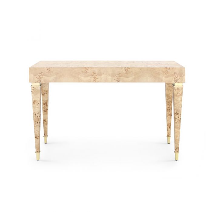 Helena Desk - Burl Wood
