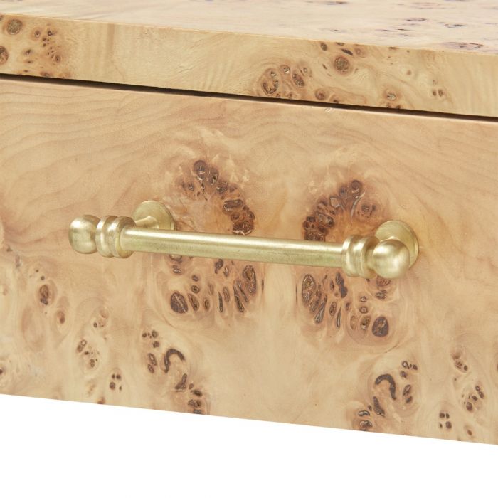 Helena Desk - Burl Wood