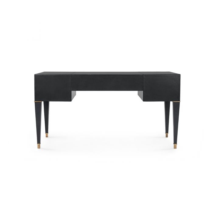 Hunter Desk - Black Leather