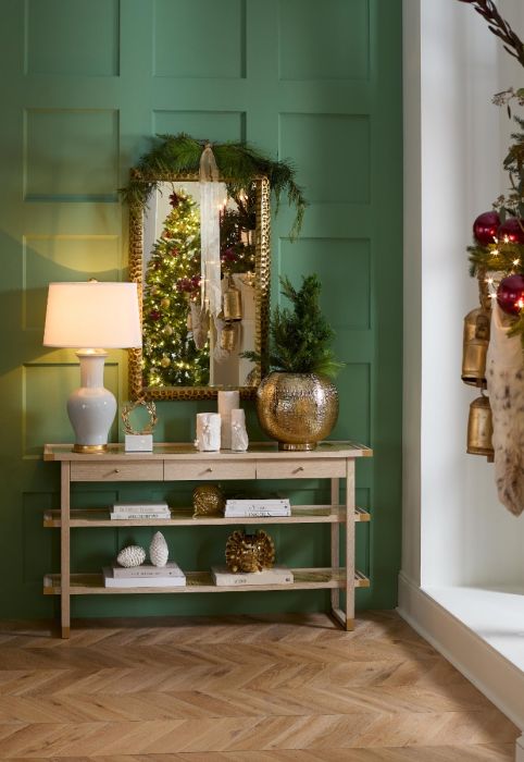 Julia Large Mirror Antique Brass