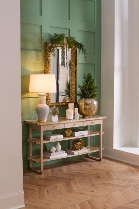 Julia Large Mirror Antique Brass