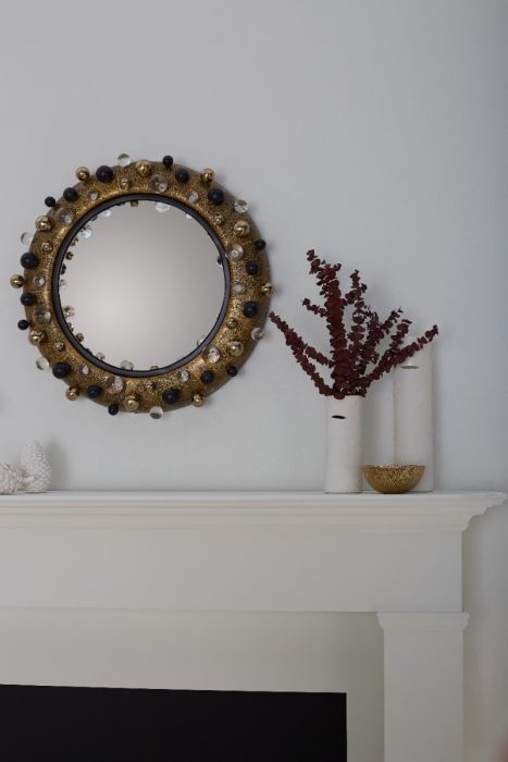 Eris Mirror Antique Brass