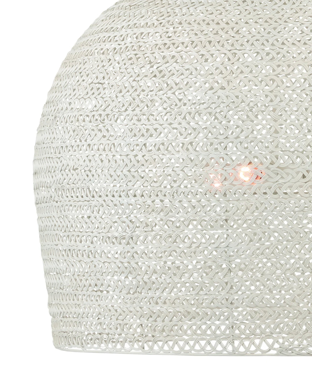 Piero Large White Chandelier