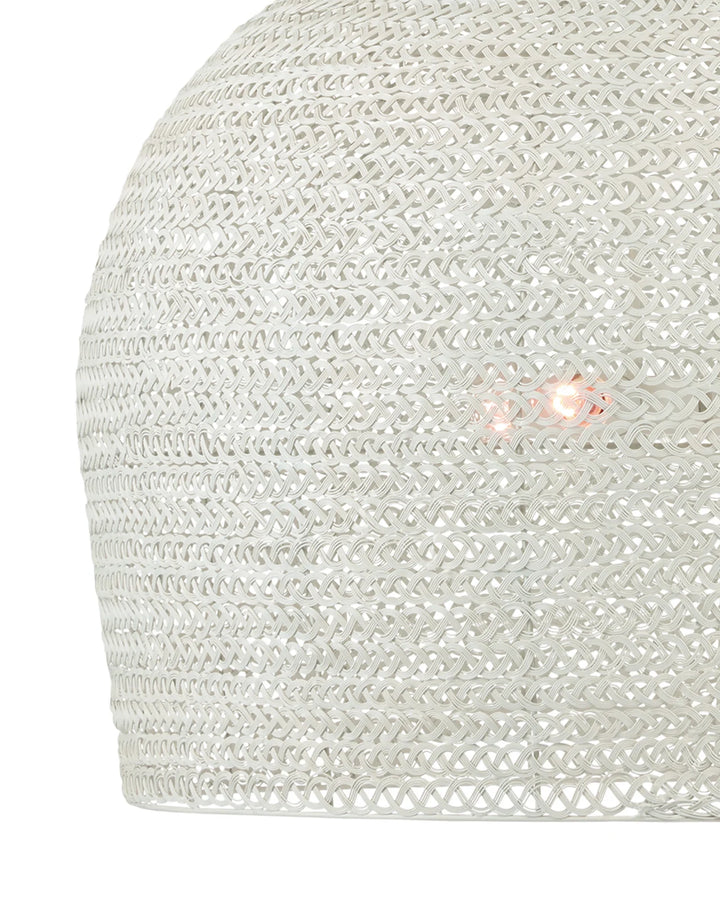 Piero Large White Chandelier