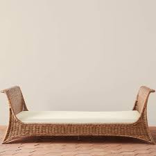 Natural Wicker Daybed