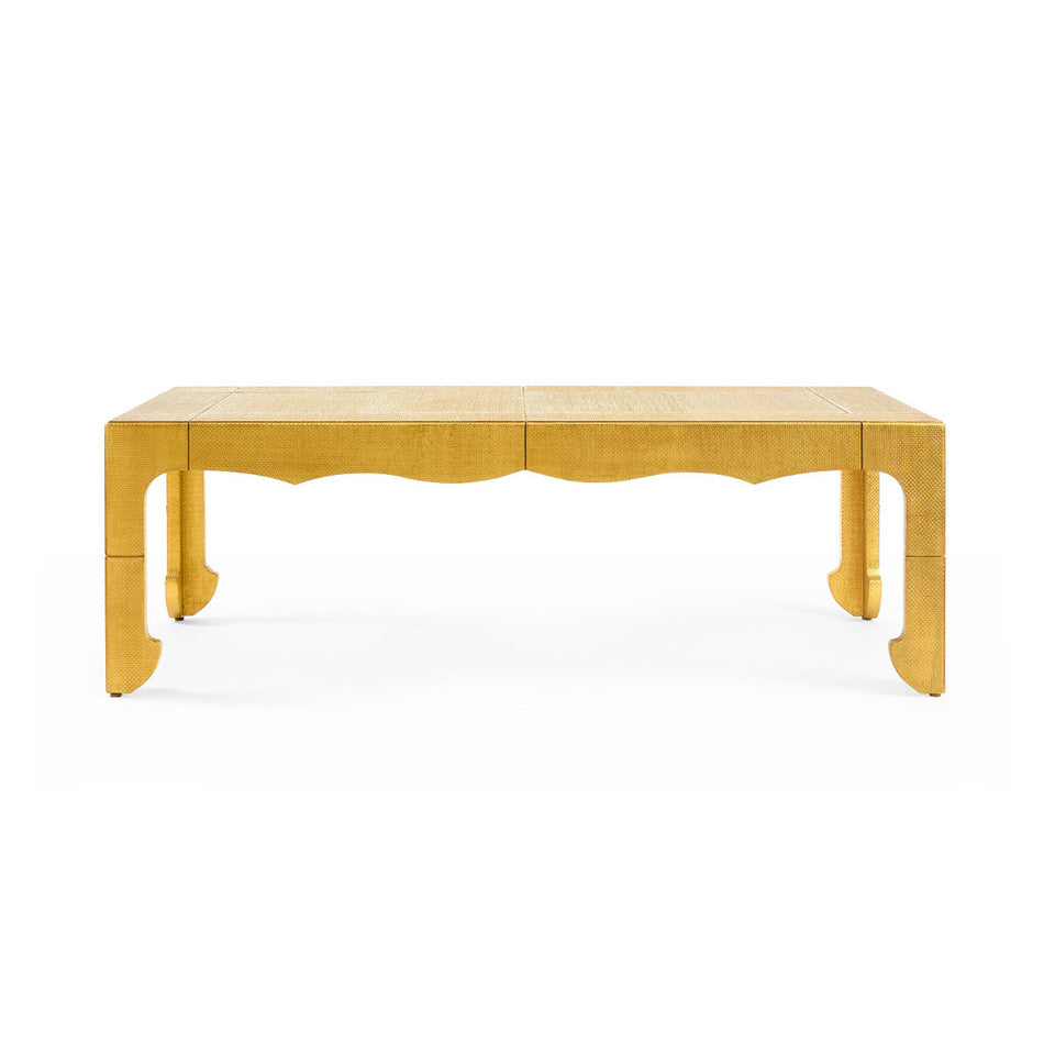Jaques Coffee Table - Antique Brass