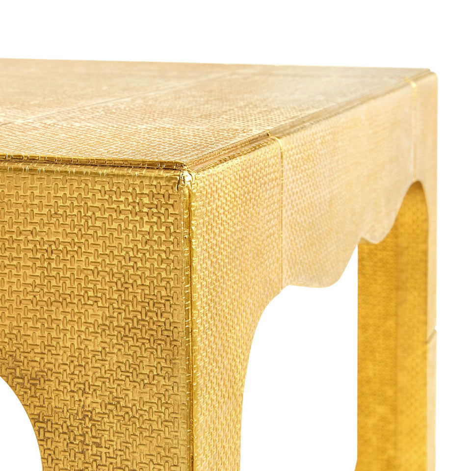 Jaques Coffee Table - Antique Brass
