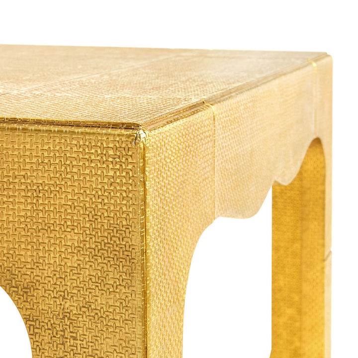 Jaques Coffee Table - Antique Brass