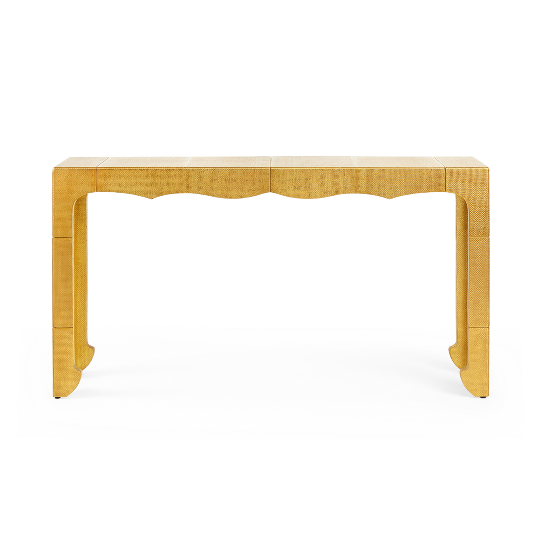 Jaques Console Table - Antique Brass