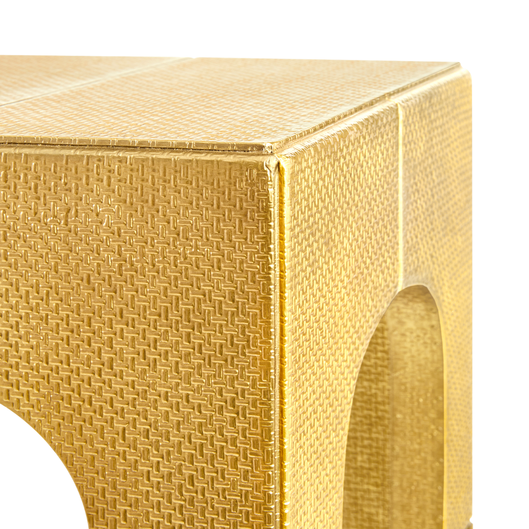 Jaques Console Table - Antique Brass