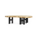 Jacob Coffee Table Antique Brass