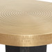 Jacob Coffee Table Antique Brass