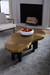 Jacob Coffee Table Antique Brass