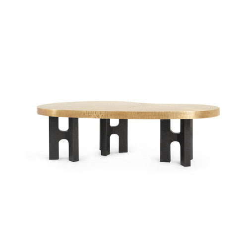 Jacob Coffee Table Antique Brass