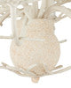 Seaward White Chandelier- Small