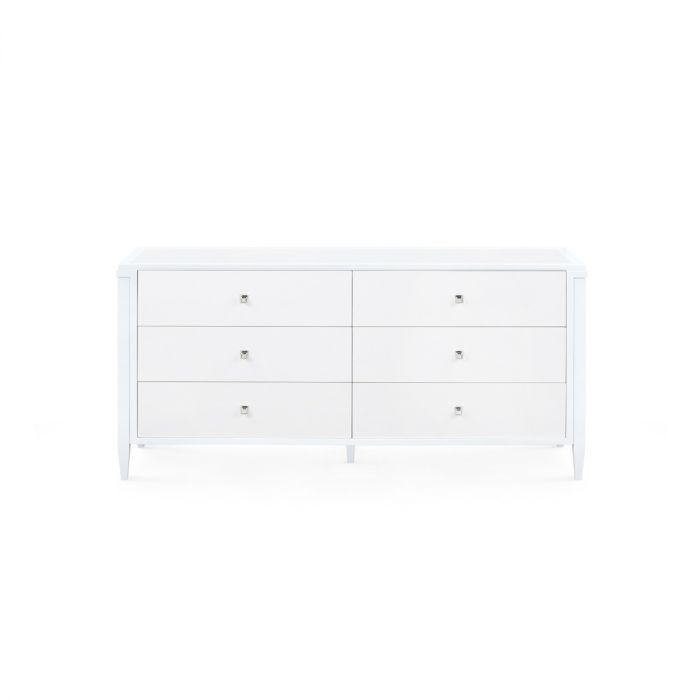 Kingston 6-Drawer Chest - Soft White