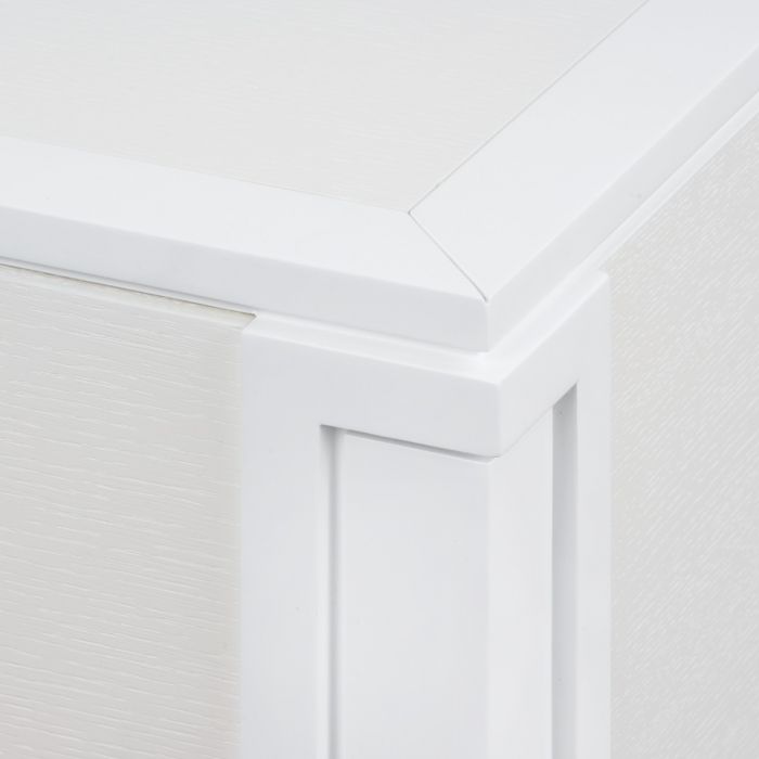 Kingston 6-Drawer Chest - Soft White