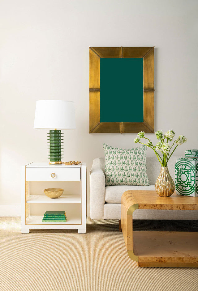 Karen 1-Drawer Side Table Vanilla