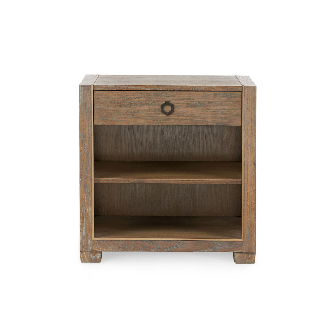 Karen 1-Drawer Side Table Driftwood