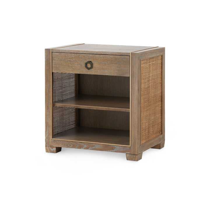 Karen 1-Drawer Side Table Driftwood