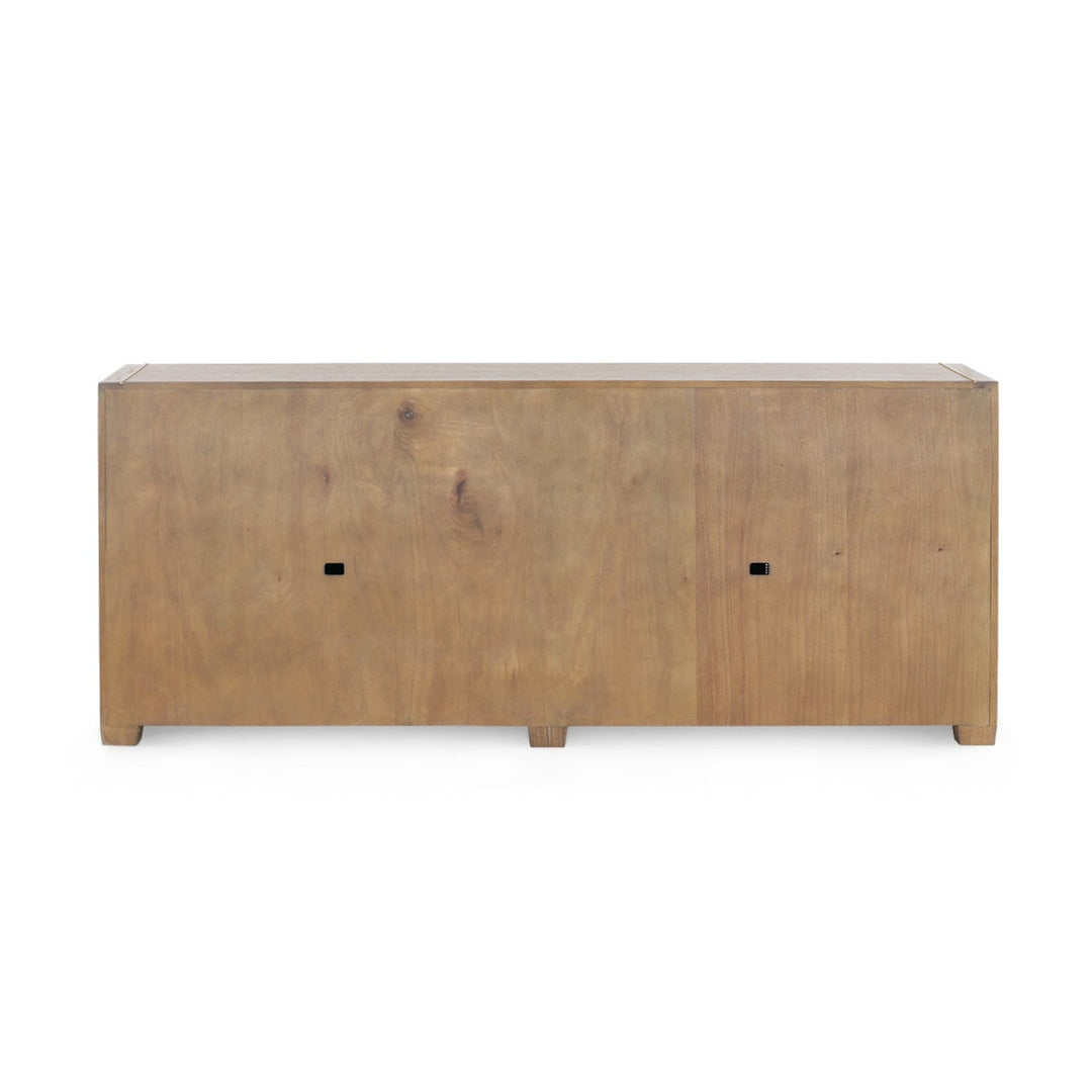 Karen 4-Door Cabinet Driftwood