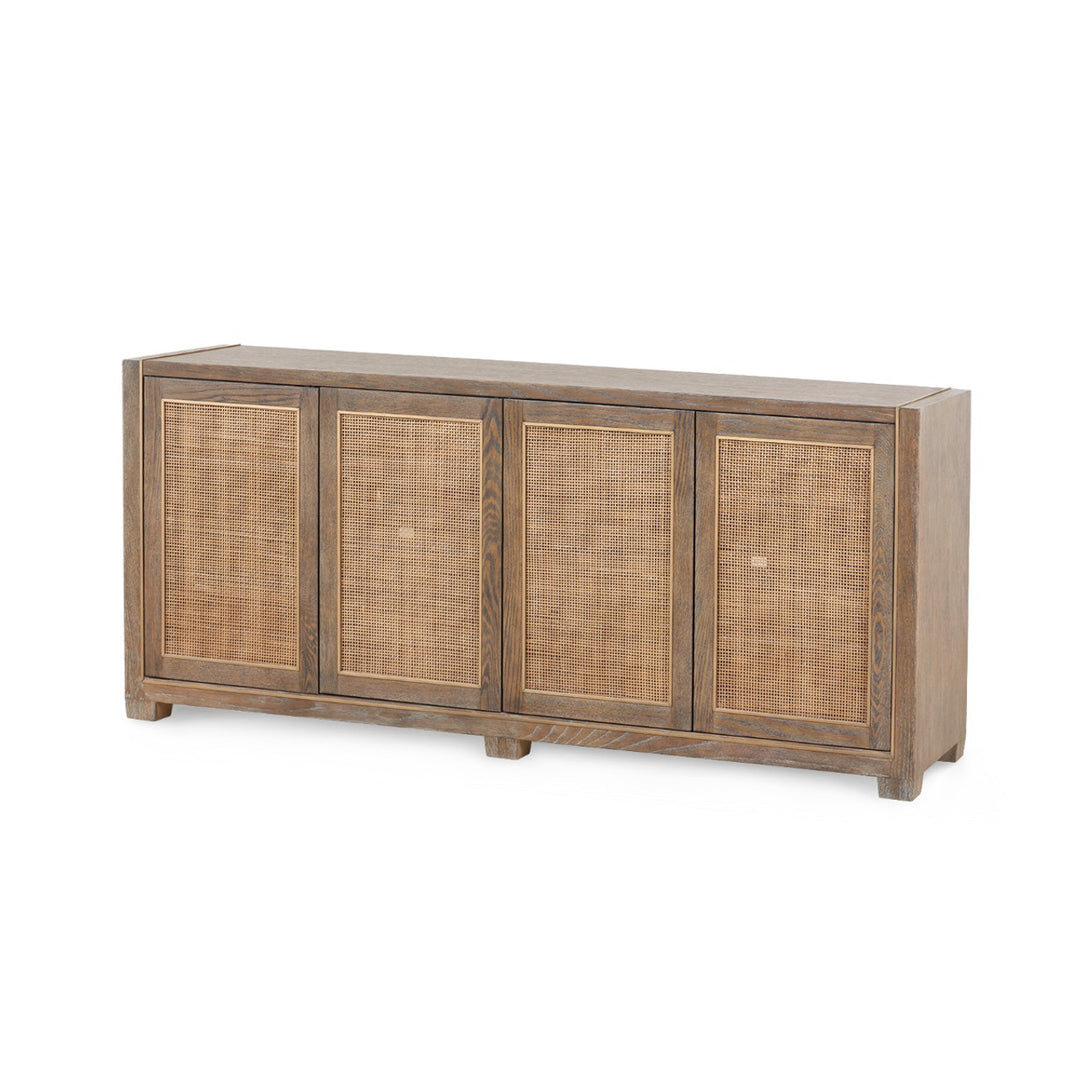 Karen 4-Door Cabinet Driftwood