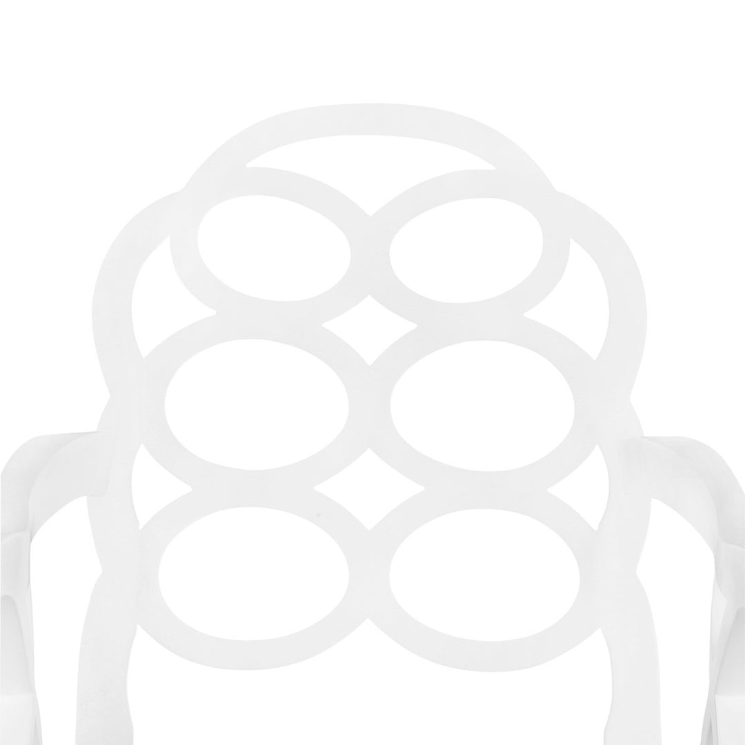 Loop Arm Chair Eggshell White