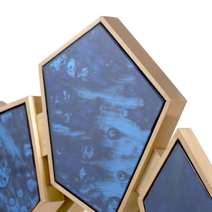 Lucas Mirror Antique Midnight Blue