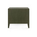 Madeline 3-Drawer Side Table  Deep Olive