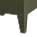 Madeline 3-Drawer Side Table  Deep Olive