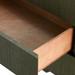 Madeline 3-Drawer Side Table  Deep Olive