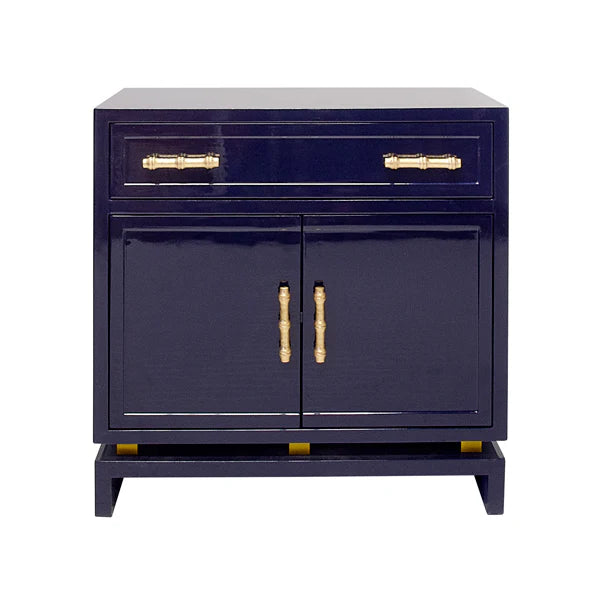 Marcus. Side Table - Navy