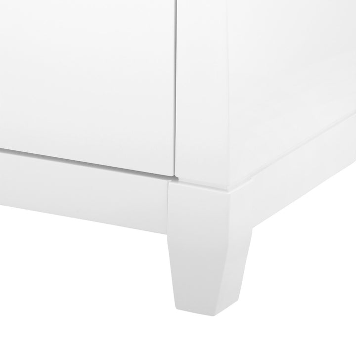 Madison Large 4-Drawer Chest - Chiffon White
