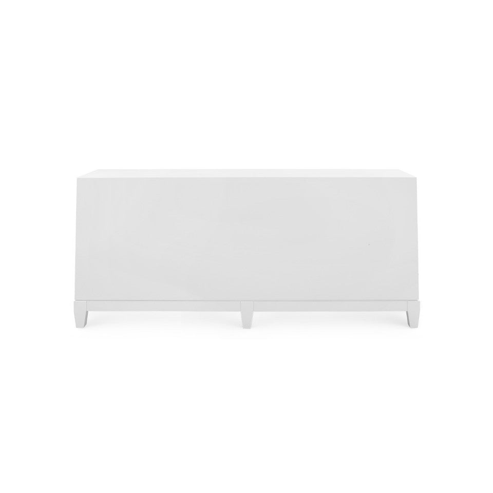 Madison 8-Drawer Chest - Chiffon White