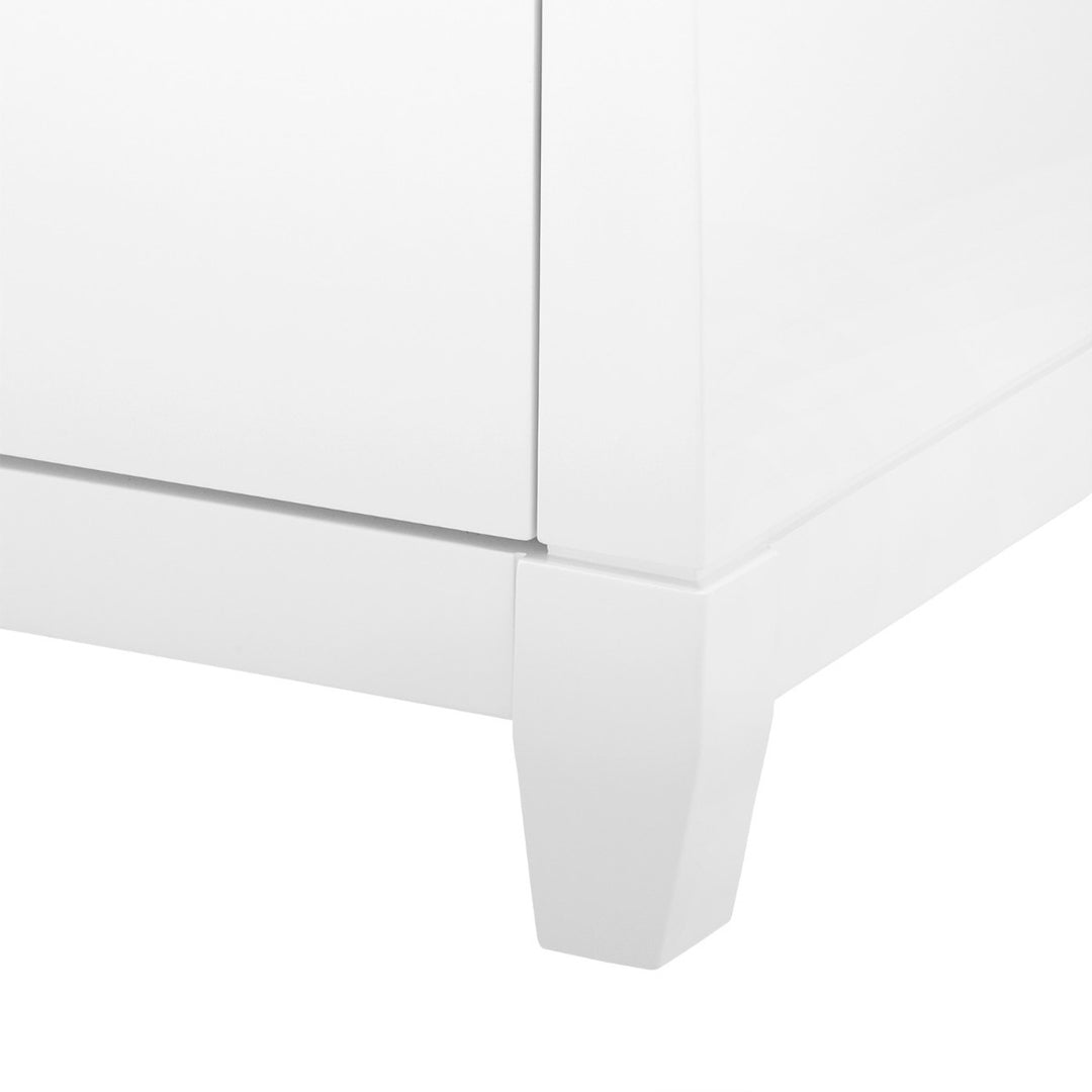 Madison 8-Drawer Chest - Chiffon White