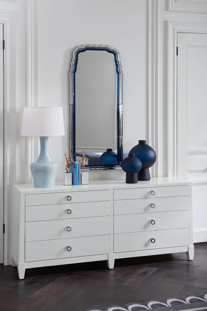 Madison 8-Drawer Chest - Chiffon White