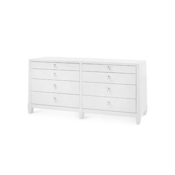 Madison 8-Drawer Chest - Chiffon White