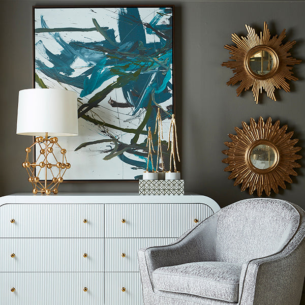 Santo Mirror - Gold