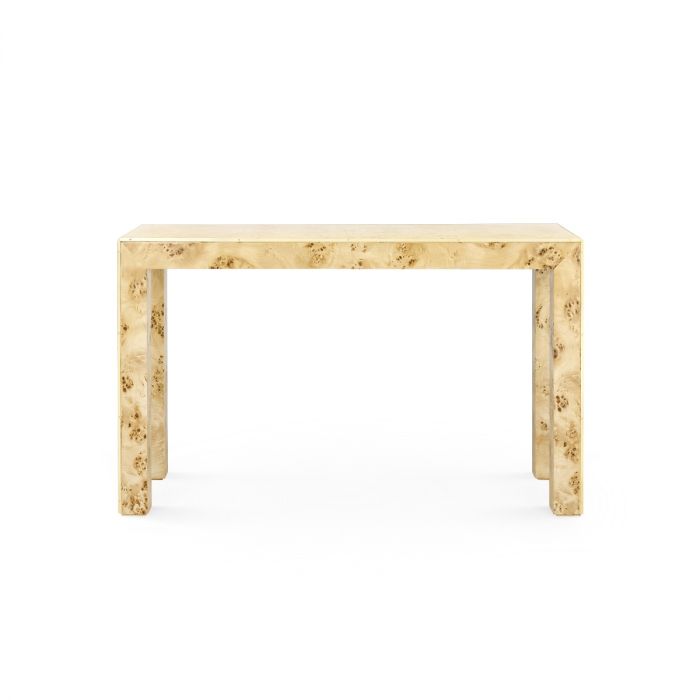 Melissa Console Table - Burl