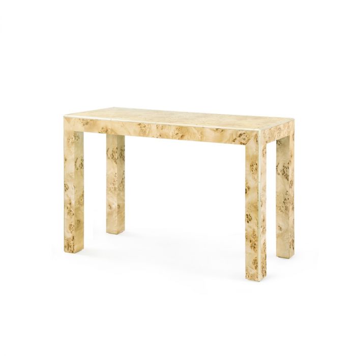 Melissa Console Table - Burl
