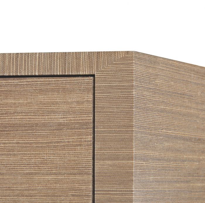 Ming Tall 6-Drawer Dresser - Flax Brown