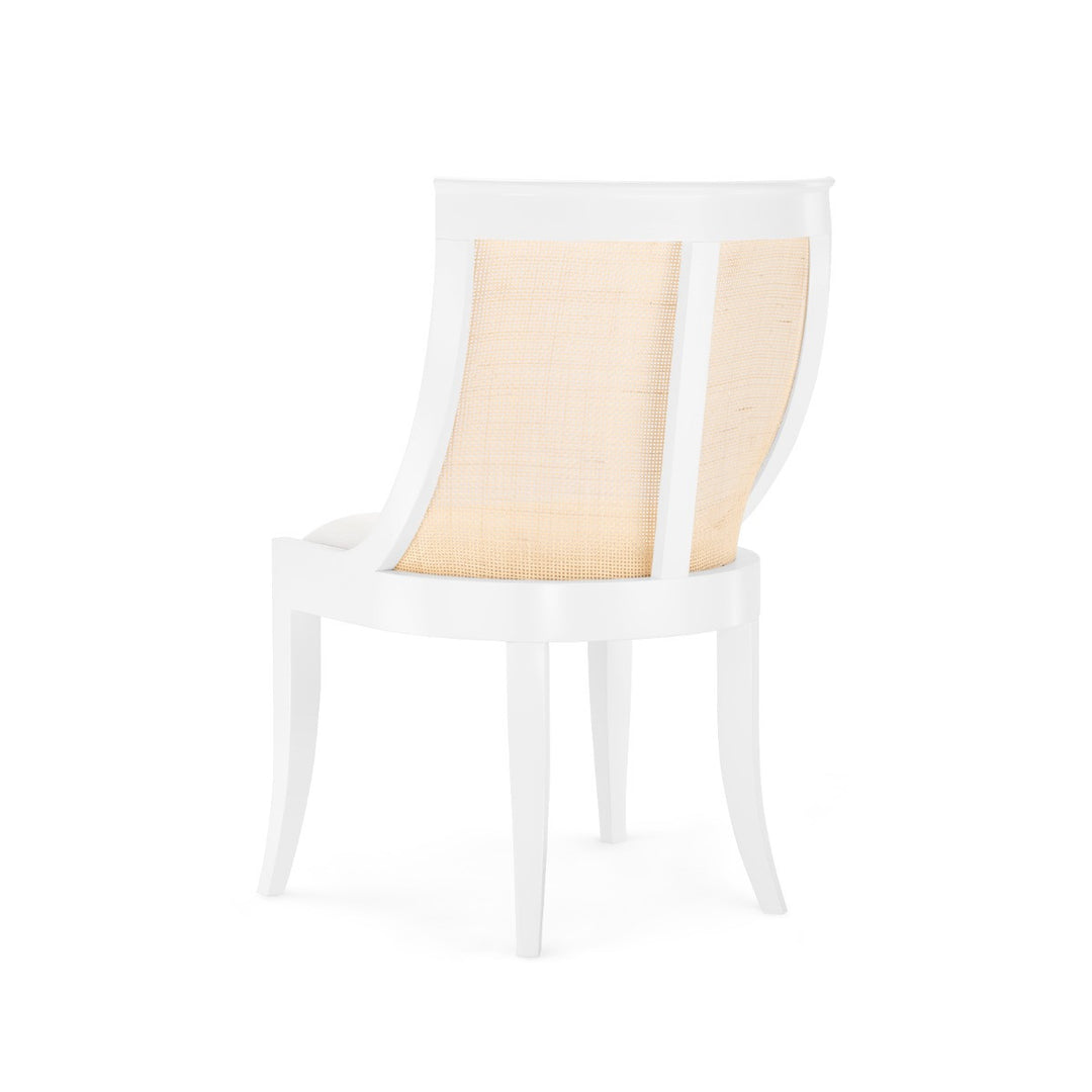 Monaco Armchair Eggshell White