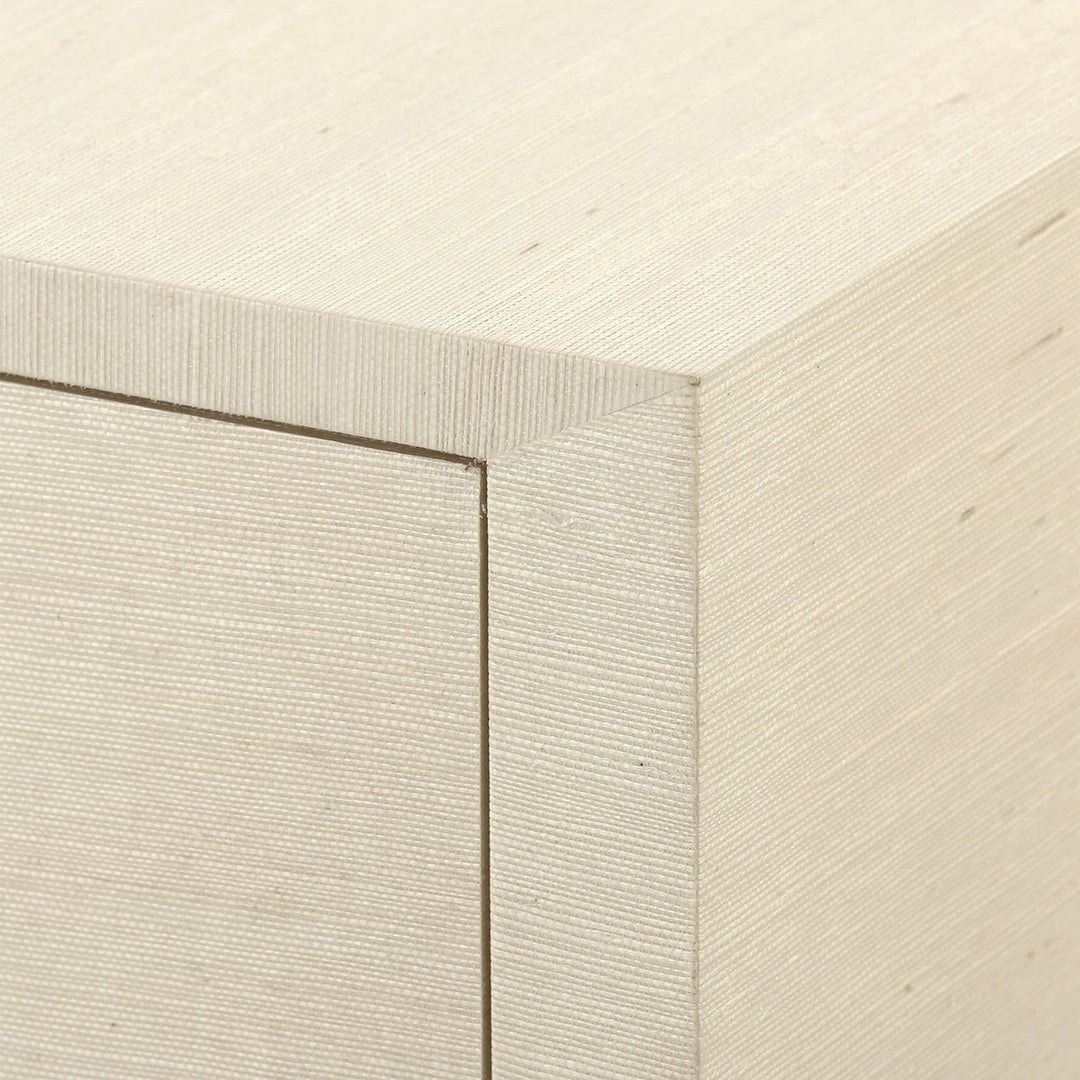 Meredith 4-Door Cabinet - Canvas Cream