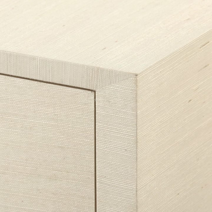 Meredith 4-Door Cabinet - Canvas Cream