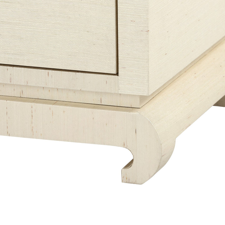 Meredith 4-Door Cabinet - Canvas Cream