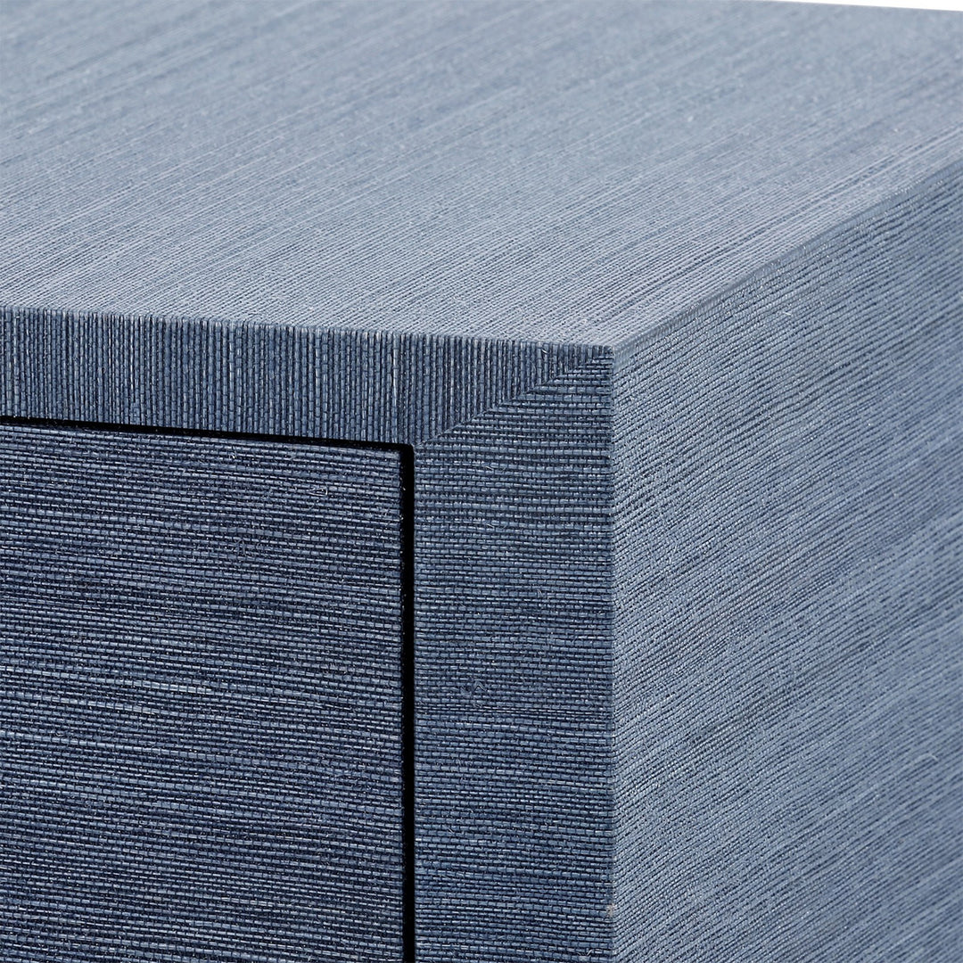Meredith 4-Door Cabinet - Navy Blue