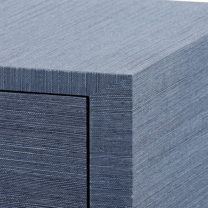 Meredith 4-Door Cabinet - Navy Blue