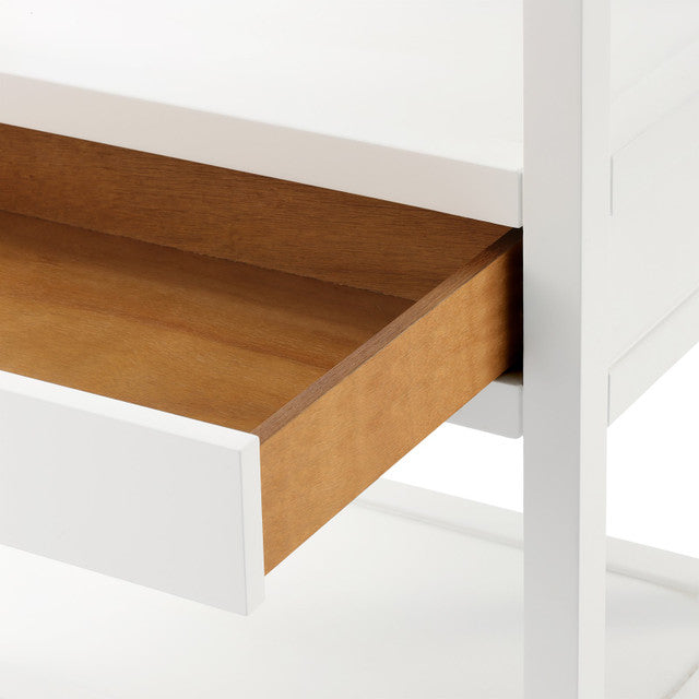 Newport Etagere White Pearl