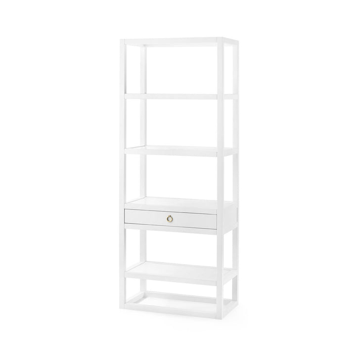 Newport Etagere White Pearl